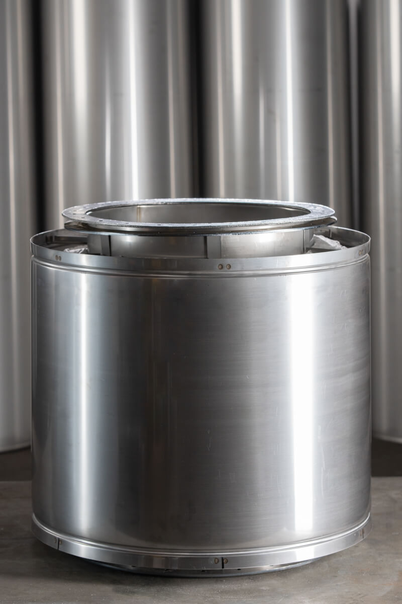 Zero-leak Generator Exhaust | CPR Series | Schebler Chimney Systems